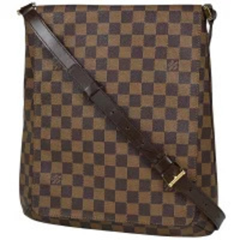Louis Vuitton Musette Crossbody Shoulder Bag Damier Brown